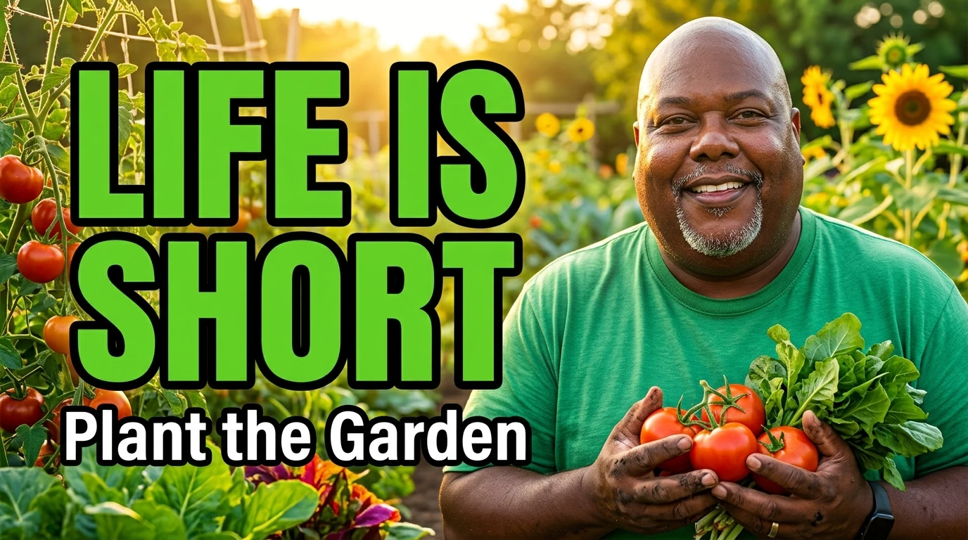 Life Is Short. Plant the Garden. Chase the Dream.